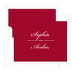 Colorful Duo Name Folded Note Cards Image 6 of 7